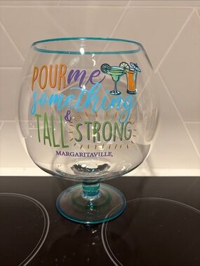 Margaritaville Multicolor 'Pour Me Something Tall & Strong' Oversized Goblet
